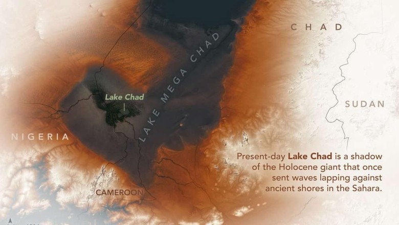 NASA Temukan Bekas Danau Kuno di Gurun Sahara